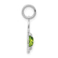 Boy Charm 6x4 Oval Genuine Peridot-August - WBC