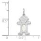 Girl Charm 6x4 Oval Genuine Opal-October - WBC