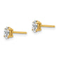 Marquise Cubic Zirconia Post Earrings - WBC