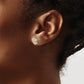 Marquise Cubic Zirconia Post Earrings - WBC
