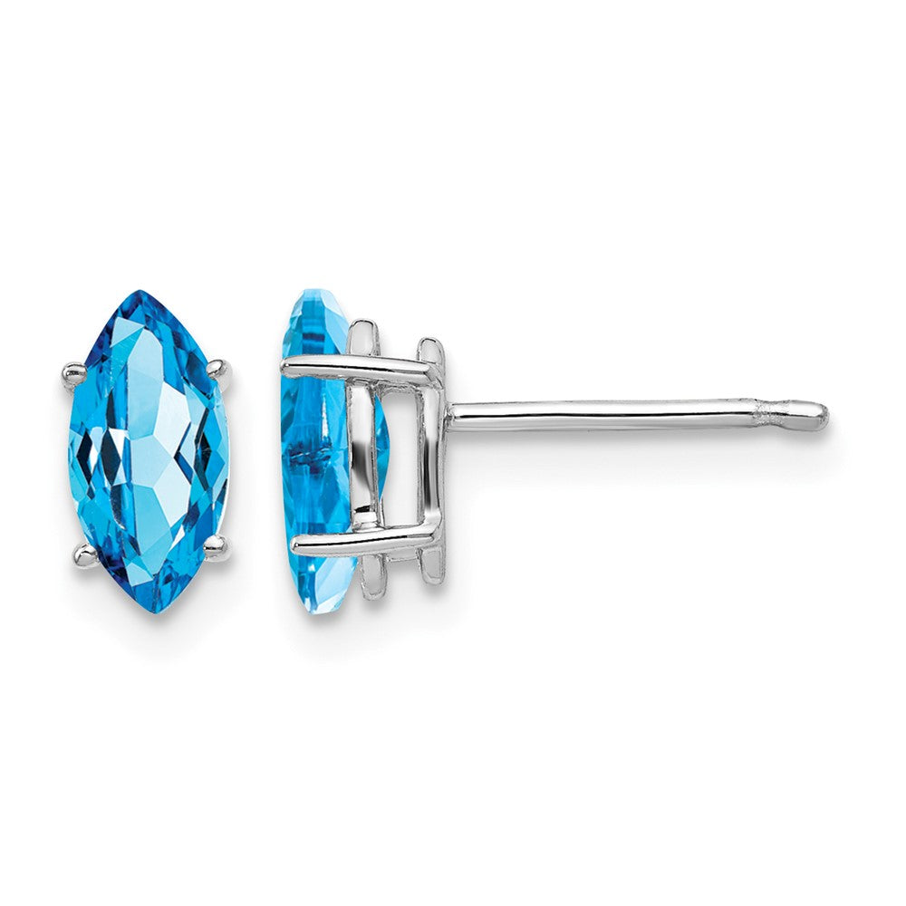 Marquise Post Earring Mounting - WBC