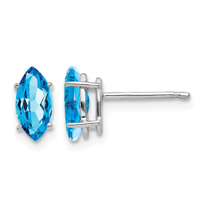 Marquise Post Earring Mounting - WBC