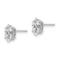 Marquise Cubic Zirconia Post Earrings - WBC