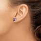 Cushion Post Earring Mounting - WBC