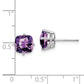 Cushion Post Earring Mounting - WBC