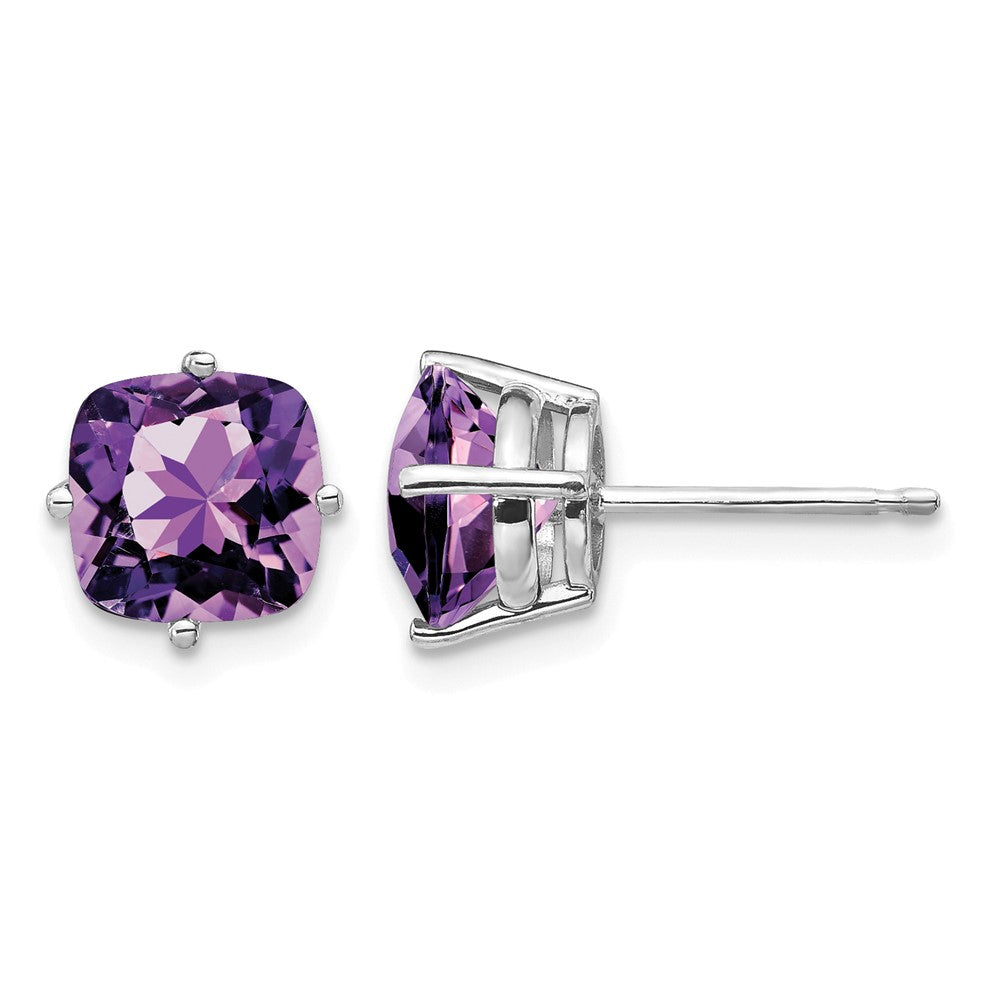 Cushion Post Earring Mounting - WBC