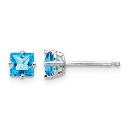 Square Earring Mounting - WBC