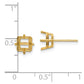Square Post Earring Mountings - WBC