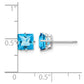 Square Post Earring Mountings - WBC