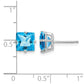 Square Post Earring Mountings - WBC