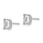 Octagon Radiant-Cut Cubic Zirconia Post Earrings - WBC