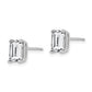Octagon Radiant-Cut Cubic Zirconia Post Earrings - WBC