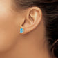 Emerald Post Earring Mountings - WBC