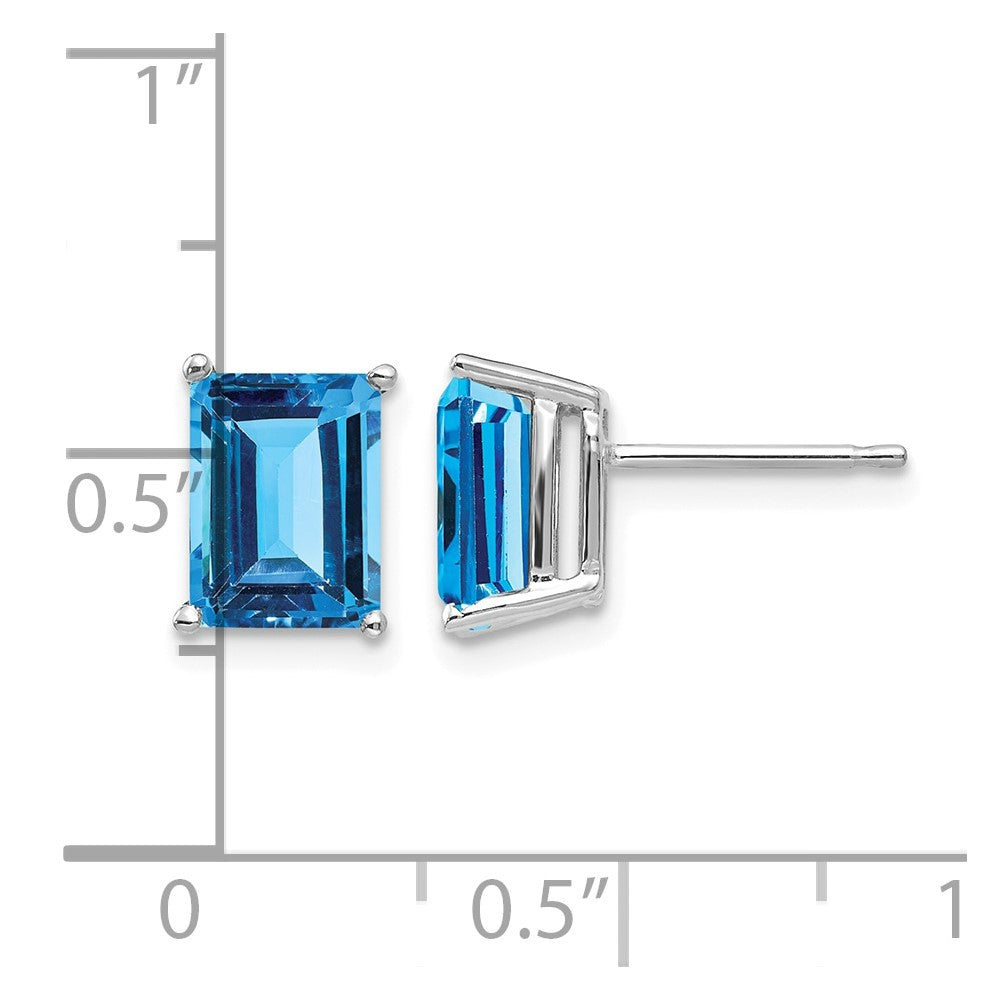 Emerald Post Earring Mountings - WBC