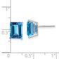Emerald Post Earring Mountings - WBC