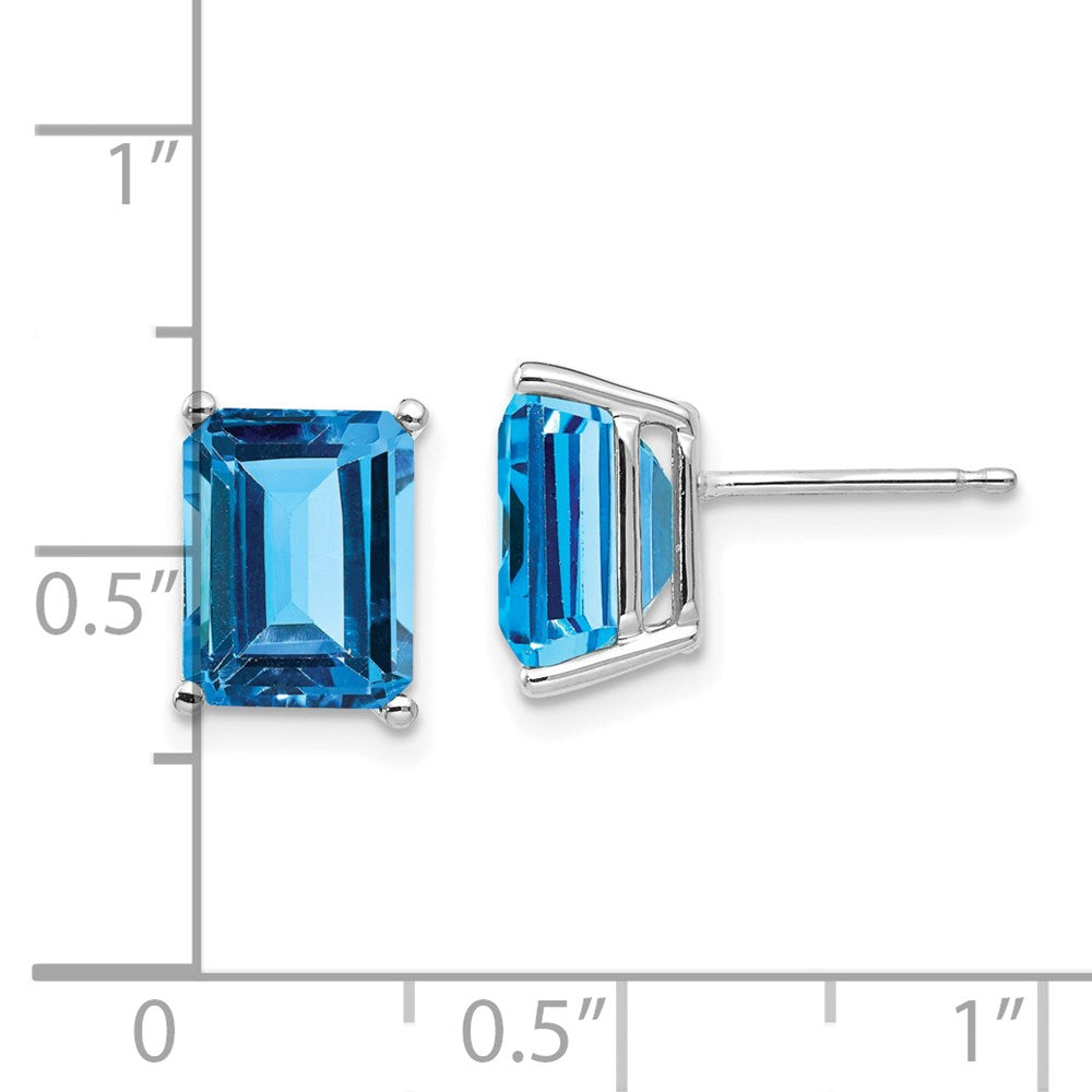 Emerald Post Earring Mountings - WBC