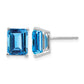 Emerald Post Earring Mountings - WBC