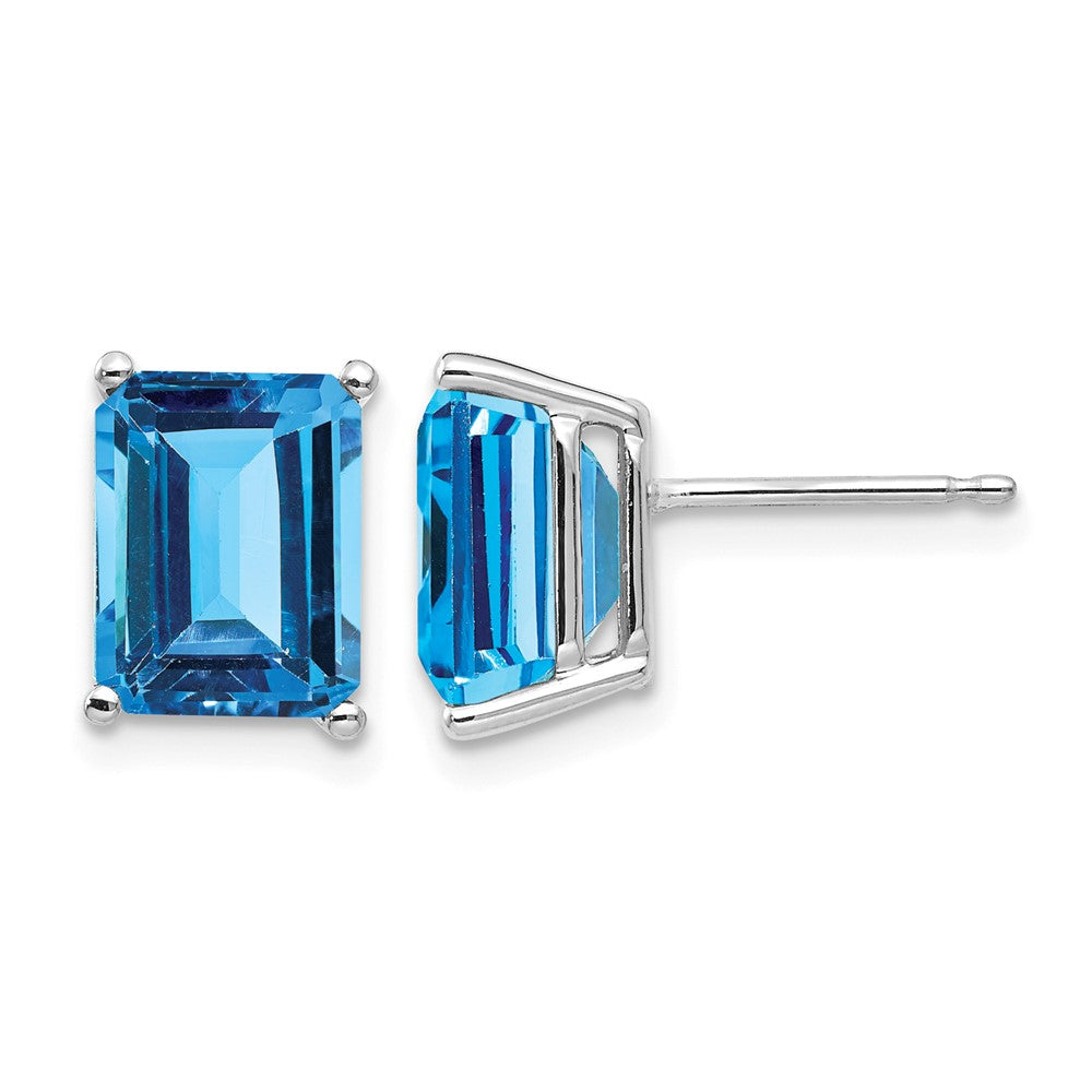 Emerald Post Earring Mountings - WBC