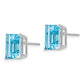 Emerald Post Earring Mountings - WBC