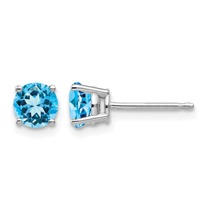 Round Earring Mounting - WBC