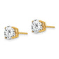Cubic Zirconia Post Earrings - WBC