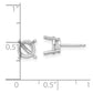 Round Post Earring Mountings - WBC