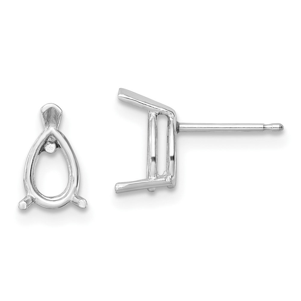 Pear Post Earring Mountings - WBC