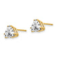 Trillion Cubic Zirconia Post Earrings - WBC