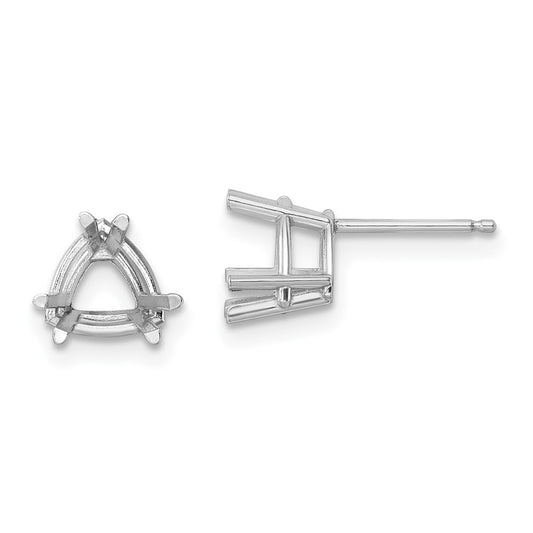 Trillion Post Earring Mountings - WBC