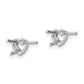 Heart Post Earring Mountings - WBC