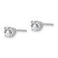 Heart Cubic Zirconia Post Earrings - WBC