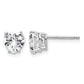 Heart Cubic Zirconia Post Earrings - WBC