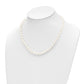 7- Rice Freshwater Cultured Pearl Necklace and Post Earring Set - WBC