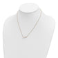Graduated Round Freshwater Cultured Pearl and 0.01 carat Diamond Necklace - WBC