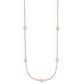 5- Near-Round Freshwater Cultured Pearl 9-Station Necklace - WBC