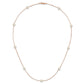 5- Near-Round Freshwater Cultured Pearl 9-Station Necklace - WBC