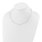 5- Near-Round Freshwater Cultured Pearl 9-Station Necklace - WBC