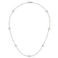 5- Round Freshwater Cultured Pearl 7-Station Necklace - WBC