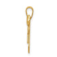The Kids Solid Engravable Small Double Boys Kiss Charm - WBC