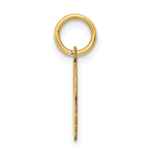.018 Depth Engravable Boy Head Charm - WBC