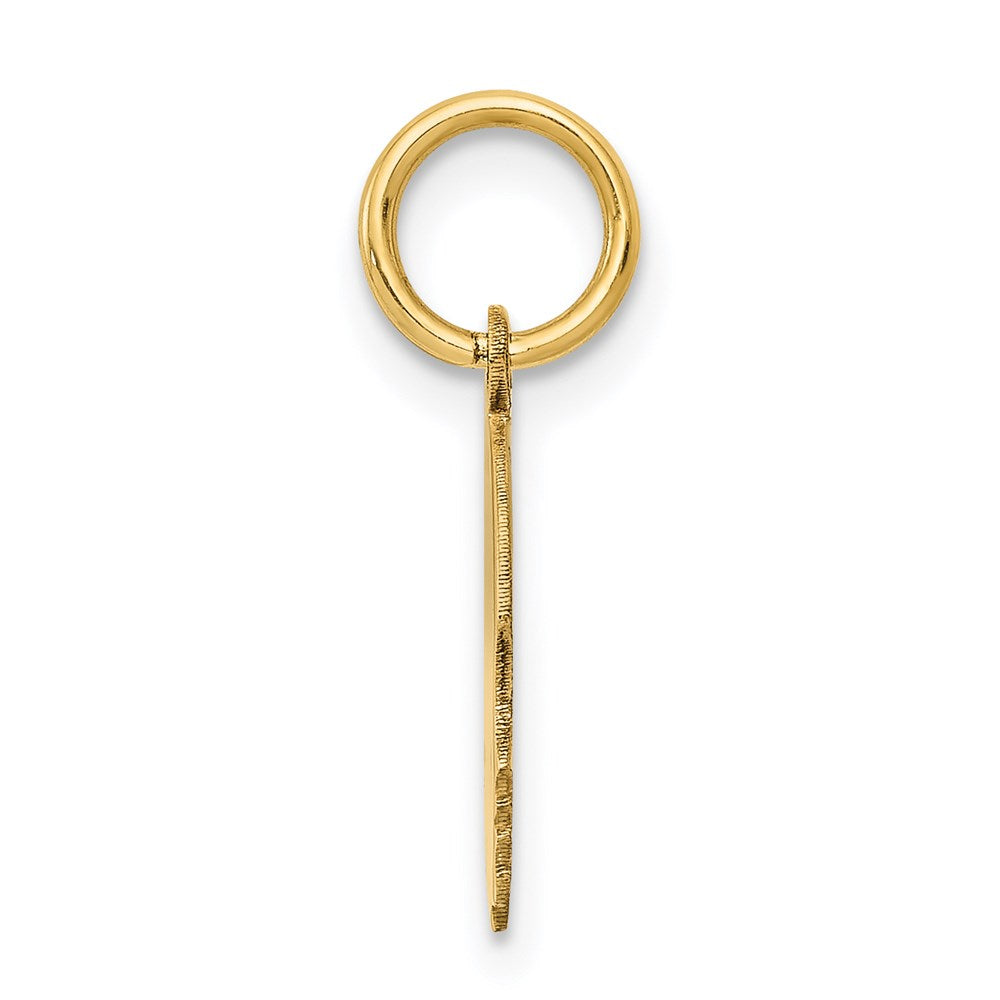 .013 Depth Engravable Boy Head Charm - WBC