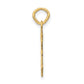 .011 Depth Engravable Girl Charm - WBC