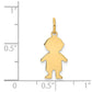 .018 Depth Engravable Boy Charm - WBC
