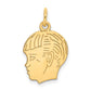 .013 Depth Engravable Boy Head Charm - WBC