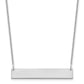 Medium Blank Bar Necklace - WBC