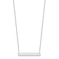 Medium Blank Bar Necklace - WBC