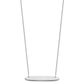 Medium Oblong Blank Bar Necklace - WBC