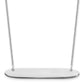 Medium Oblong Blank Bar Necklace - WBC