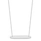 Large Oblong Blank Bar Necklace - WBC