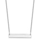 Small Polished Blank Bar Necklace - WBC